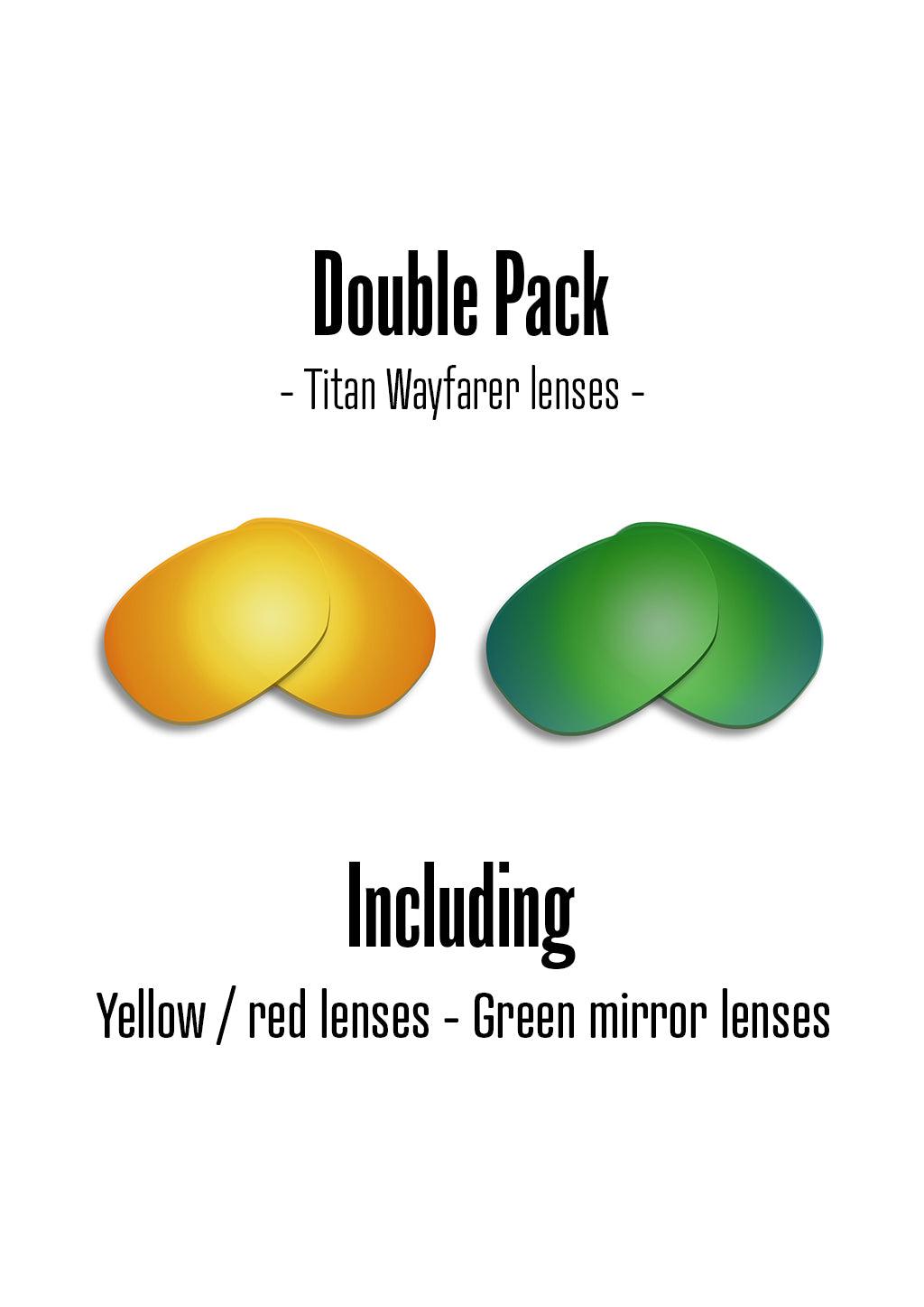 Double Pack - Titan Wayfarer Lenses V1-0