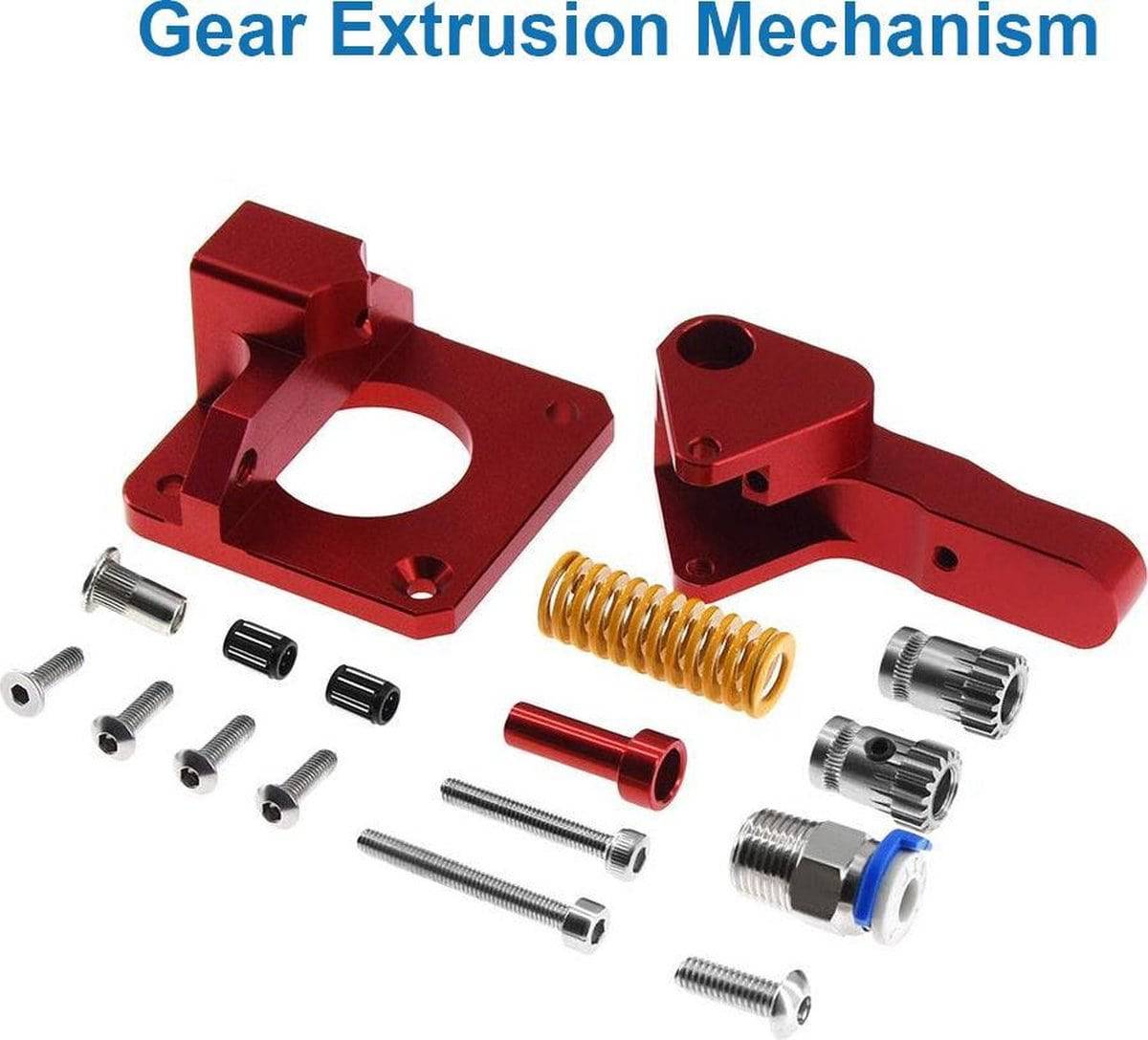 Dual Gear Aluminium MK8 Extruder Upgrade - Verbeter je Creality Ender & CR Serie Printervaring!