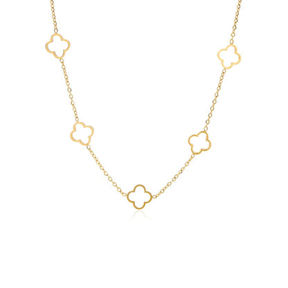 CharmLeaf - Betoverende Gouden Klaverhanger voor Geluk