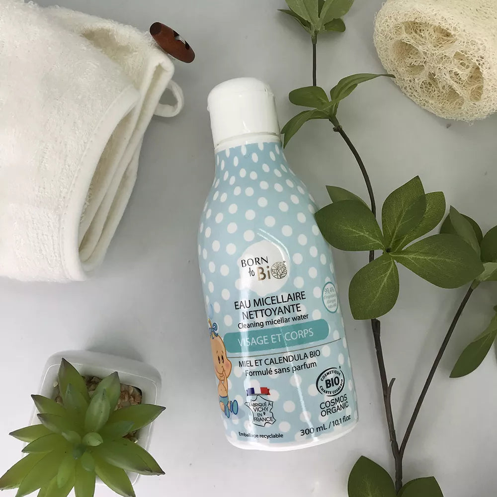 Baby Micellar Cleansing Water 300mL - Certified organic-1