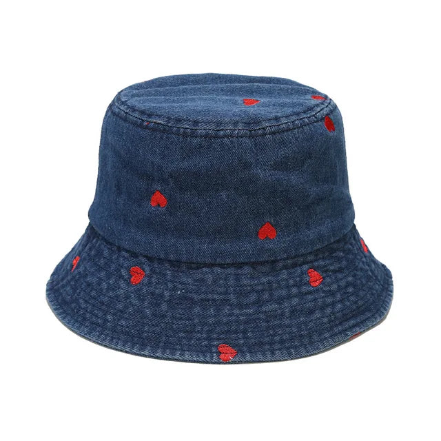 NIELS - Stijlvolle Unisex Vintage Gewassen Denim Bucket Hat