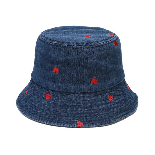 NIELS - Stijlvolle Unisex Vintage Gewassen Denim Bucket Hat