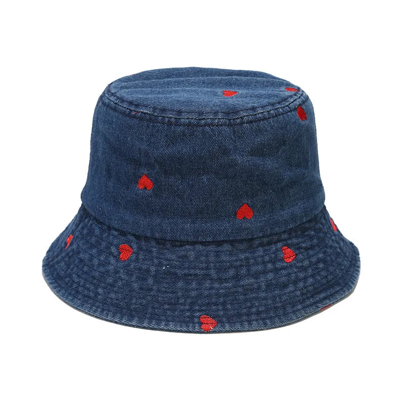 NIELS - Stijlvolle Unisex Vintage Gewassen Denim Bucket Hat