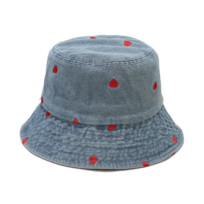 NIELS - Stijlvolle Unisex Vintage Gewassen Denim Bucket Hat