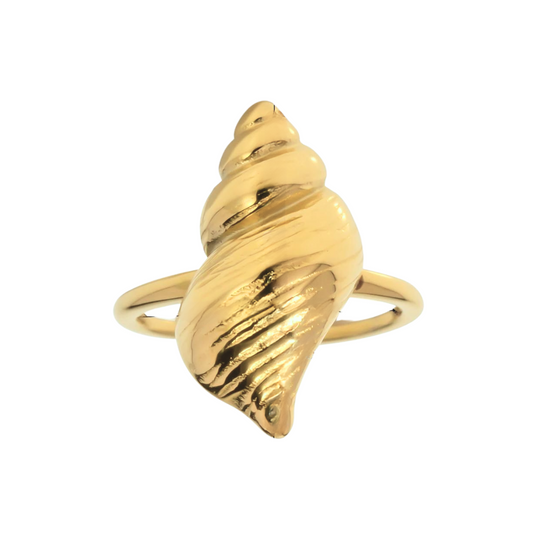 Conchiglia Dorata Ring-0