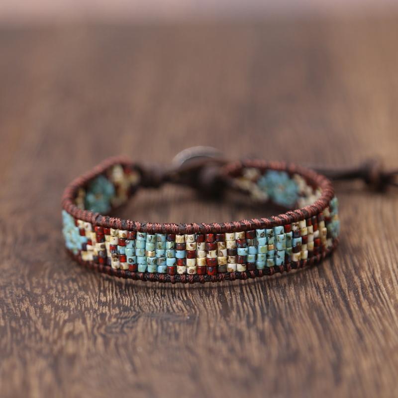 Handgemaakte Bohemian Woven Armband