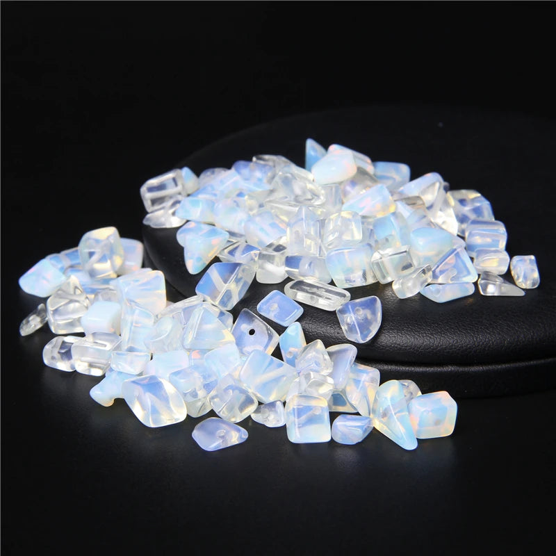 Natural Rose Quartz Chip Beads 5-8mm Irregular Stone Strand 15.5 Inch for Jewelry Making DIY Bracelet Necklace Supplies