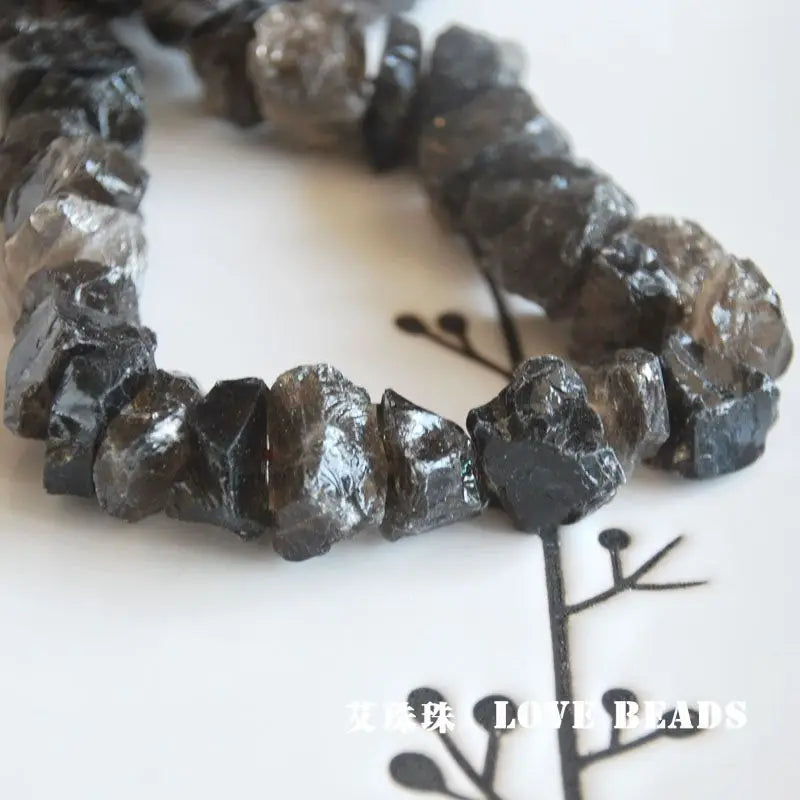 Natural Fluorite Amethyst Quartz Nugget Beads 7 Inch Half Strand Raw Gemstone Chips for Jewelry Making DIY Bracelet Supplies