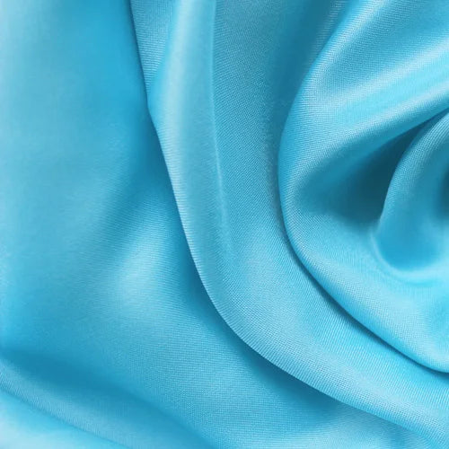 Polyester Satin Fabric Solid Color Faux Silk for Sewing Doll Dress Gift Box Lining DIY Craft Fabric