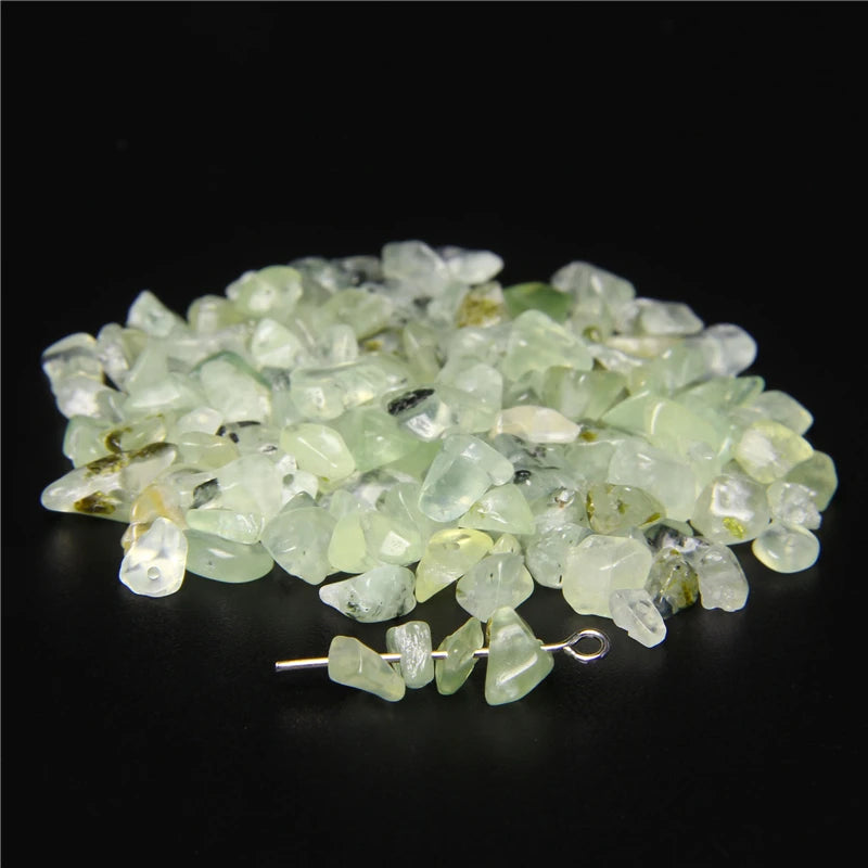Natural Rose Quartz Chip Beads 5-8mm Irregular Stone Strand 15.5 Inch for Jewelry Making DIY Bracelet Necklace Supplies