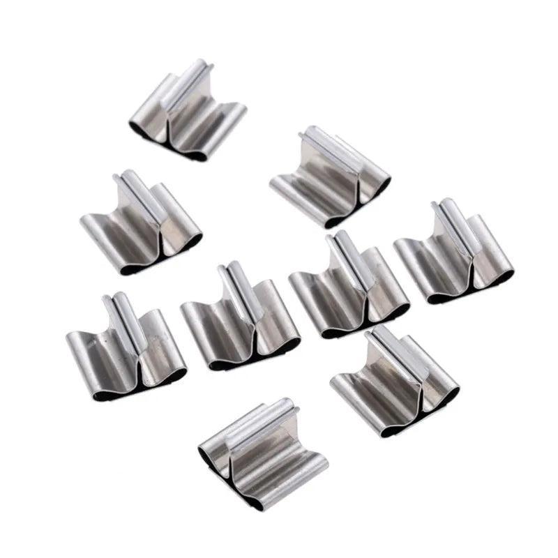 Wood Candle Wick Base Clips Iron Holders for Wooden Wicks DIY Candle Making Supplies