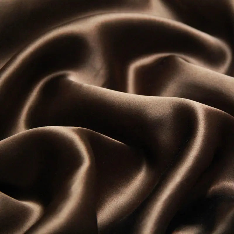 100% Mulberry Silk Fabric 114cm Wide Plain Dyed Solid Color Silk for Dresses Scarves Sewing by Meter