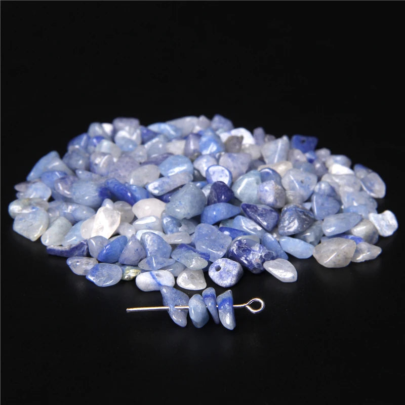 Natural Rose Quartz Chip Beads 5-8mm Irregular Stone Strand 15.5 Inch for Jewelry Making DIY Bracelet Necklace Supplies