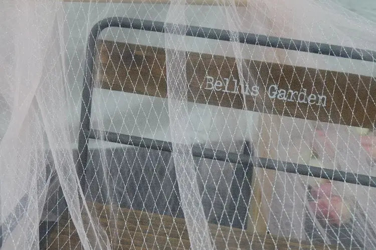 Thin Tulle Veil Fabric 150cm Wide Grid Mesh Lace with Gold Silver Thread for Sewing DIY Dress Decoration