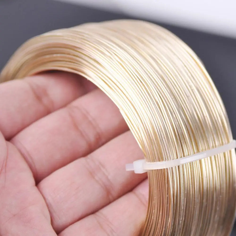 Aluminium Draht 200 m weich 0.6 oder 0.7 mm Schmuckdraht Gold Silber für DIY Schmuckherstellung