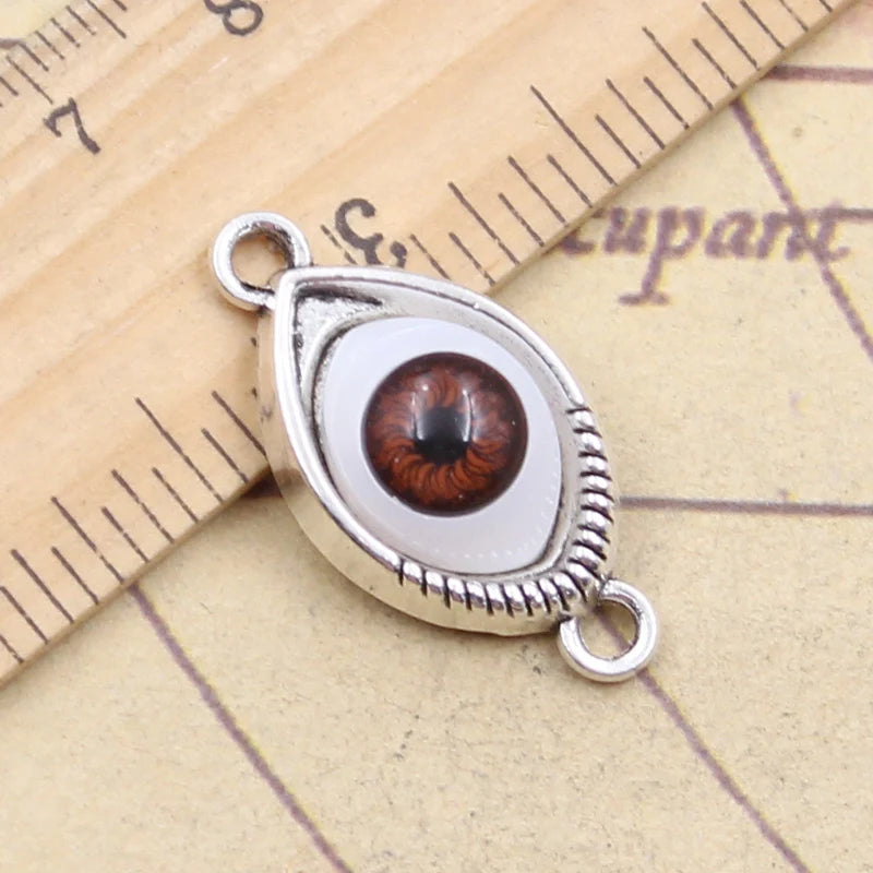 Evil Eye Charms for Jewelry Making Antique Zinc Alloy Pendants DIY Bracelets Necklaces Craft Supplies