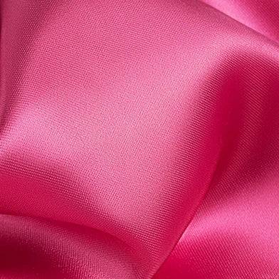Polyester Satin Fabric Solid Color Faux Silk for Sewing Doll Dress Gift Box Lining DIY Craft Fabric