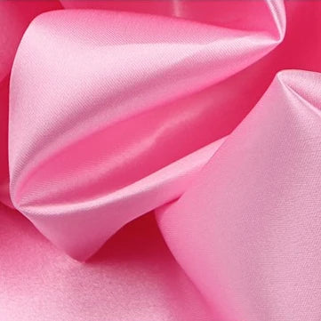 Polyester Satin Fabric Solid Color Faux Silk for Sewing Doll Dress Gift Box Lining DIY Craft Fabric