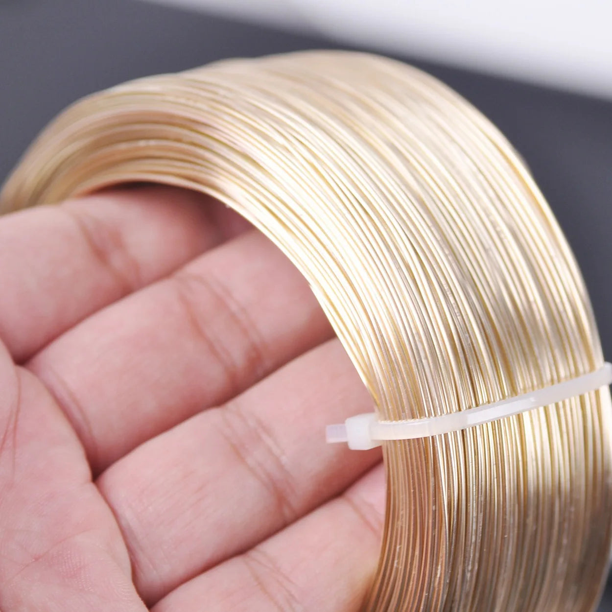 Aluminium Draht 200 m weich 0.6 oder 0.7 mm Schmuckdraht Gold Silber für DIY Schmuckherstellung