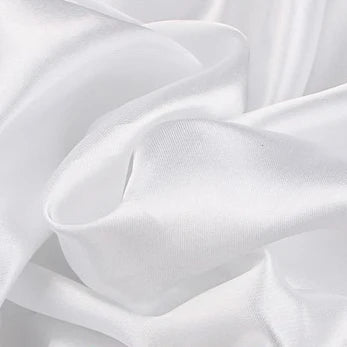 Polyester Satin Fabric Solid Color Faux Silk for Sewing Doll Dress Gift Box Lining DIY Craft Fabric