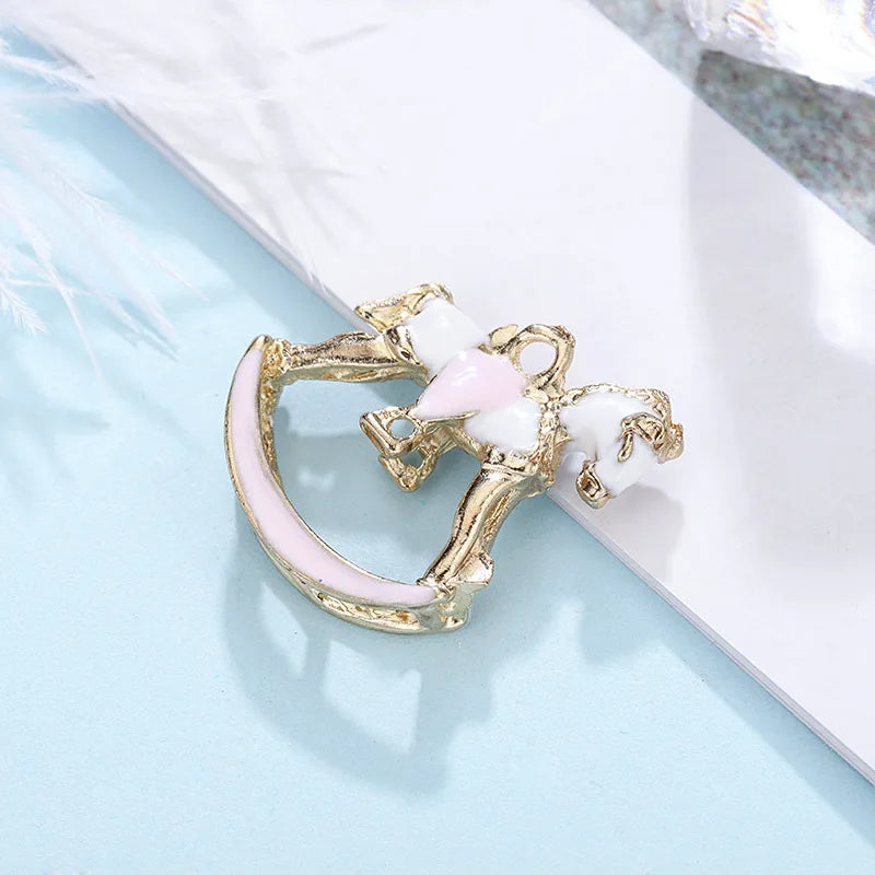 Enamel Bottle Charms for Jewelry Making Colorful Zinc Alloy Pendants DIY Bracelets Necklaces Cute Drink Charms