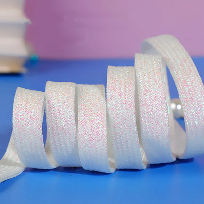 Stijlvolle Sprankelende Veters in Levendige Kleuren voor Sport Sneakers en Boots - 1CM Breed - 1 Paar