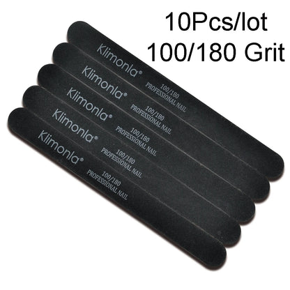 Professionele Houten Vijlenset - 5/10/20 Stukken met 100/180/240/320 Korrel Schuurpapier voor Perfecte Manicure en Pedicure Polijstgereedschap