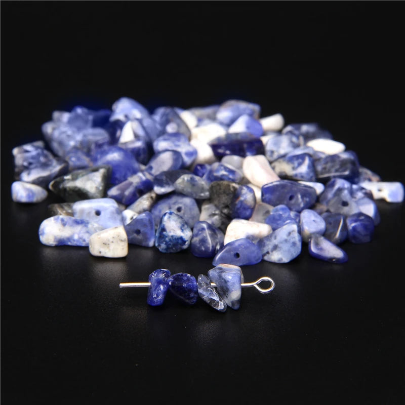 Natural Rose Quartz Chip Beads 5-8mm Irregular Stone Strand 15.5 Inch for Jewelry Making DIY Bracelet Necklace Supplies