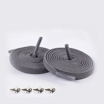 Elastische veters zonder knopen voor moeiteloze buitensneakers - Snelle en veilige pasvorm voor kinderen en volwassenen! Ideale luie veters voor iedereen!