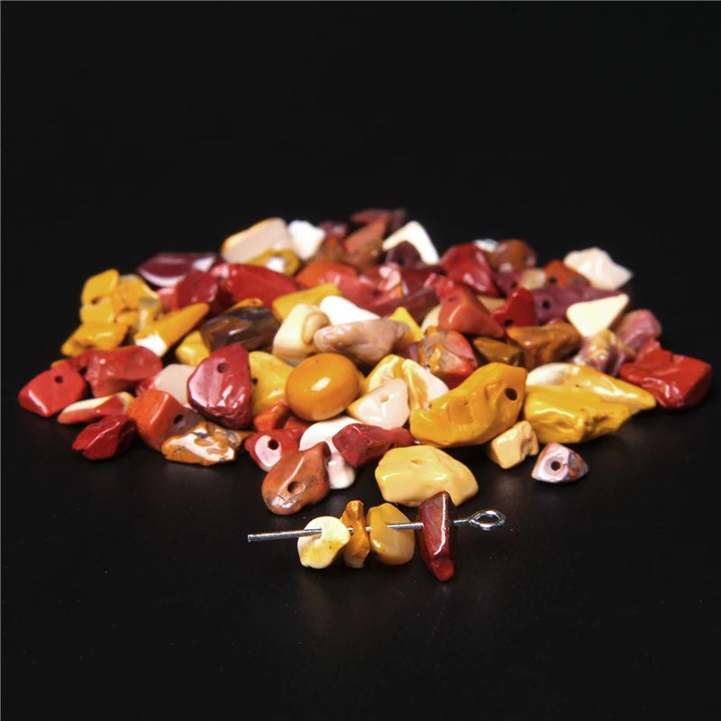 Natural Rose Quartz Chip Beads 5-8mm Irregular Stone Strand 15.5 Inch for Jewelry Making DIY Bracelet Necklace Supplies