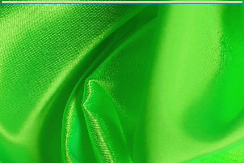 Polyester Satin Fabric Solid Color Faux Silk for Sewing Doll Dress Gift Box Lining DIY Craft Fabric
