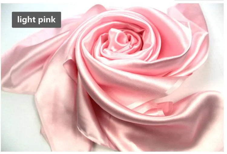 100% Mulberry Silk Fabric 114cm Wide Plain Dyed Solid Color Silk for Dresses Scarves Sewing by Meter