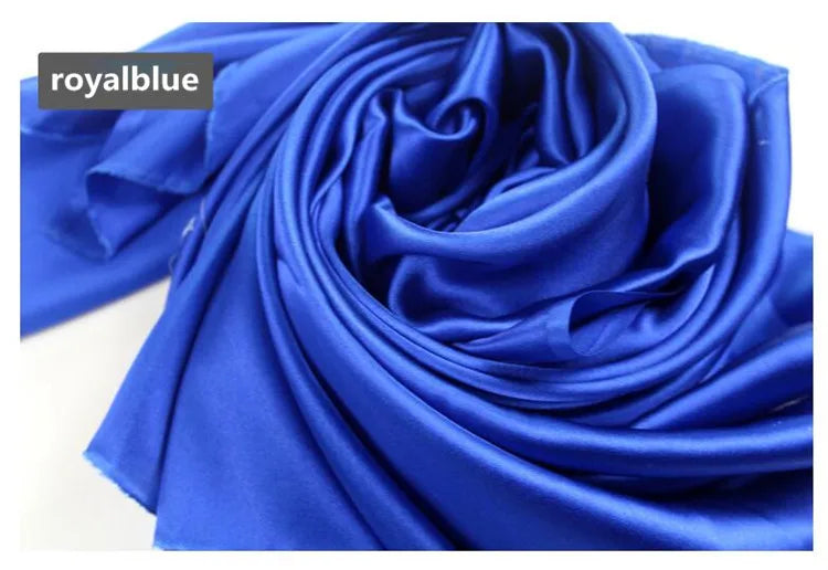 100% Mulberry Silk Fabric 114cm Wide Plain Dyed Solid Color Silk for Dresses Scarves Sewing by Meter