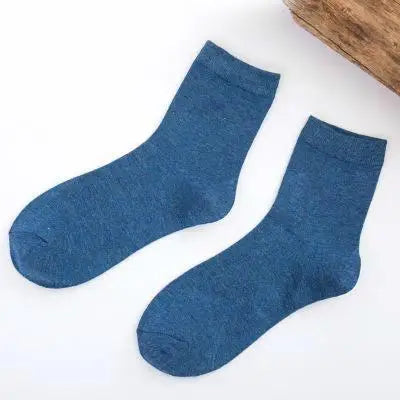 Trendy Dames Bamboe Vezel Kleurrijke Casual Sokken – 5 Paar in Stijlvol Zwart en Wit tegen Groothandelsprijzen!