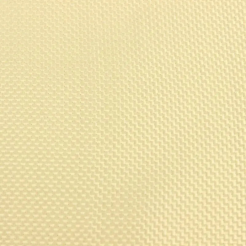 Aramid Fiber Fabric 200gsm Yellow Plain Weave 100x30cm Heat Resistant Industrial Sewing Cloth