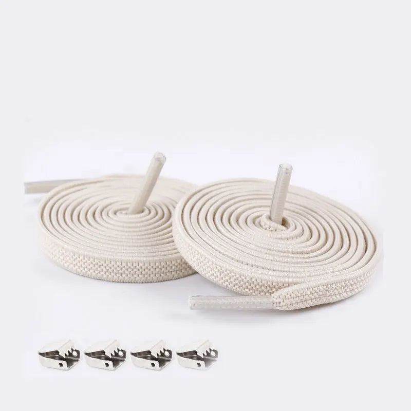 Elastische veters zonder knopen voor moeiteloze buitensneakers - Snelle en veilige pasvorm voor kinderen en volwassenen! Ideale luie veters voor iedereen!
