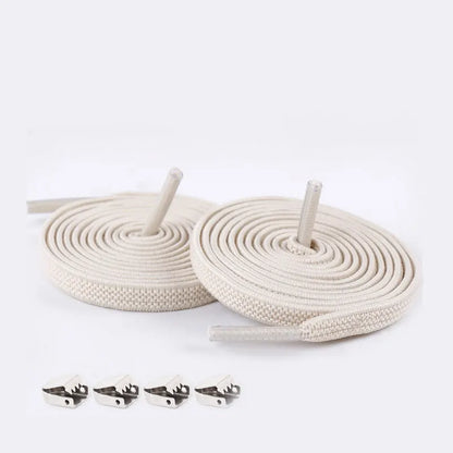 Elastische veters zonder knopen voor moeiteloze buitensneakers - Snelle en veilige pasvorm voor kinderen en volwassenen! Ideale luie veters voor iedereen!