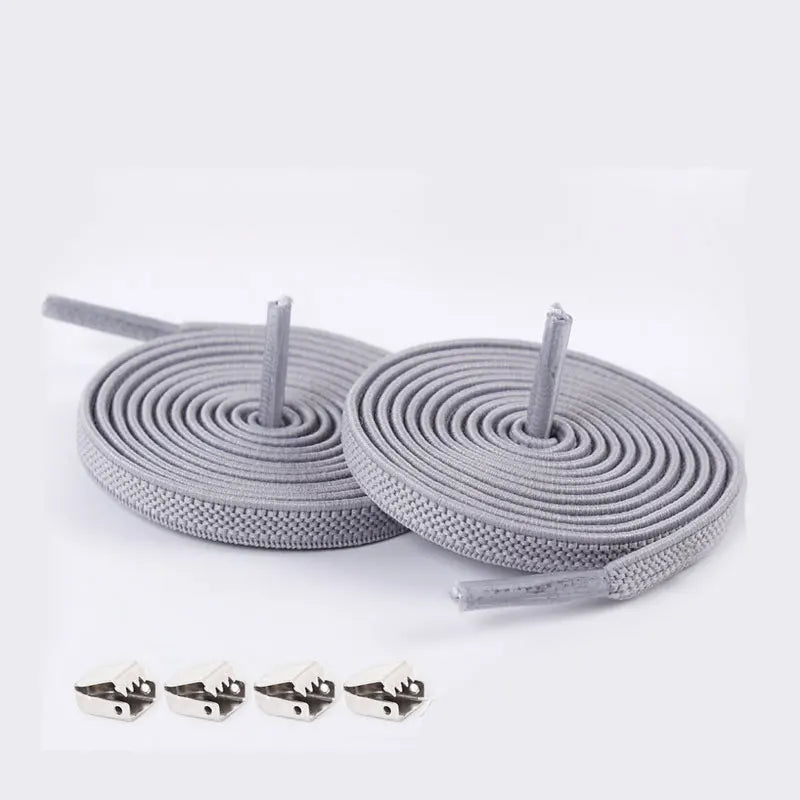 Elastische veters zonder knopen voor moeiteloze buitensneakers - Snelle en veilige pasvorm voor kinderen en volwassenen! Ideale luie veters voor iedereen!