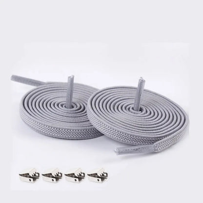 Elastische veters zonder knopen voor moeiteloze buitensneakers - Snelle en veilige pasvorm voor kinderen en volwassenen! Ideale luie veters voor iedereen!
