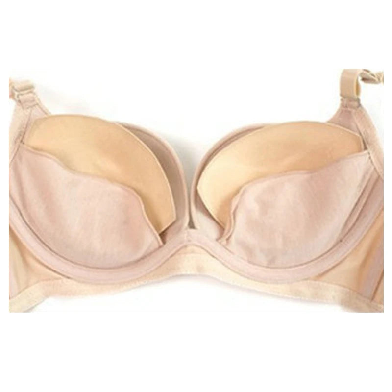 1/2/3Pair Sexy Thick Sponge Bra Pads Breast Insert Push Up Bra Enhancer Swimsuit Bikini Padded Removeable Chest Accessories