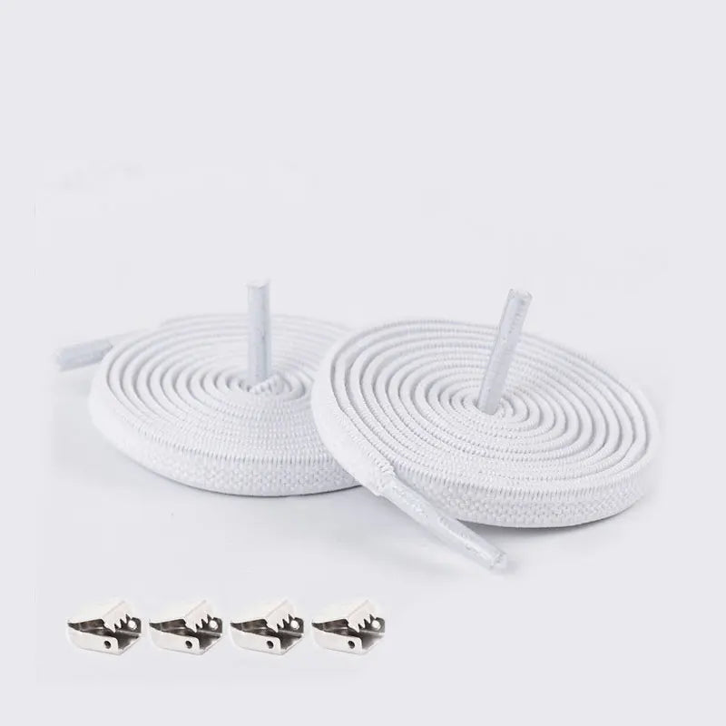 Elastische veters zonder knopen voor moeiteloze buitensneakers - Snelle en veilige pasvorm voor kinderen en volwassenen! Ideale luie veters voor iedereen!