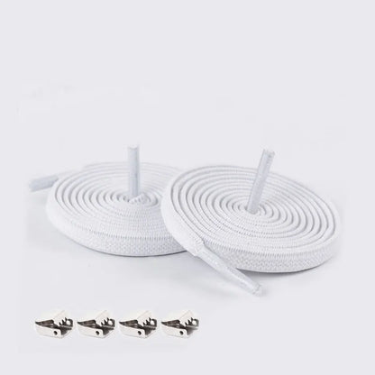 Elastische veters zonder knopen voor moeiteloze buitensneakers - Snelle en veilige pasvorm voor kinderen en volwassenen! Ideale luie veters voor iedereen!
