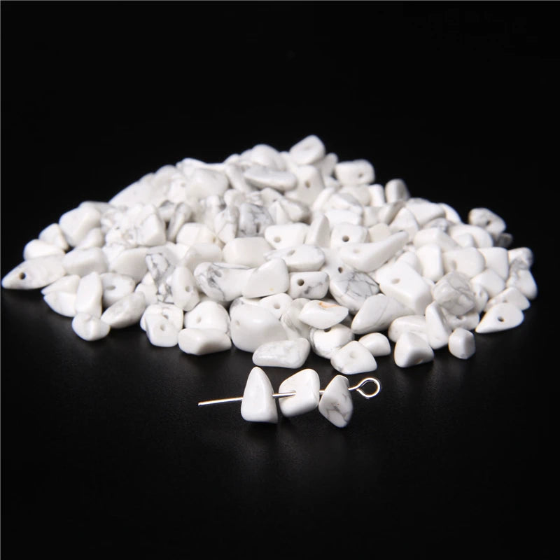 Natural Rose Quartz Chip Beads 5-8mm Irregular Stone Strand 15.5 Inch for Jewelry Making DIY Bracelet Necklace Supplies