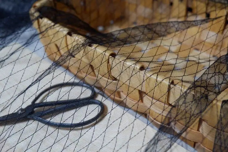 Thin Tulle Veil Fabric 150cm Wide Grid Mesh Lace with Gold Silver Thread for Sewing DIY Dress Decoration