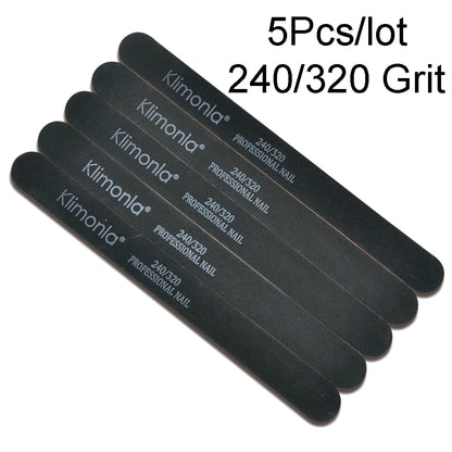 Professionele Houten Vijlenset - 5/10/20 Stukken met 100/180/240/320 Korrel Schuurpapier voor Perfecte Manicure en Pedicure Polijstgereedschap