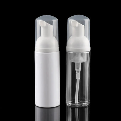 Veelzijdige Plastic Schuimbussen voor Zeep, Mousse en Vloeistofdispenser - Perfect voor Shampoo, Lichaamslotion, Douchegel en Meer! Verkrijgbaar in 30/50/60/80 ML Groottes.