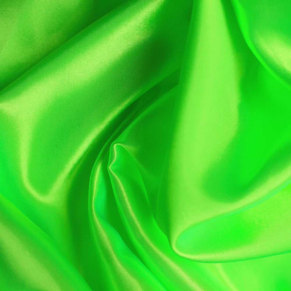 Polyester Satin Fabric Solid Color Faux Silk for Sewing Doll Dress Gift Box Lining DIY Craft Fabric
