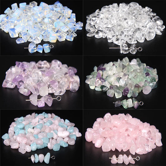 Natural Gem Irregular Rose Quartzs Chip Stone Beads For Jewelry Making 5-8mm Freeform Beads DIY Bracelet Necklace 15.5" Strand