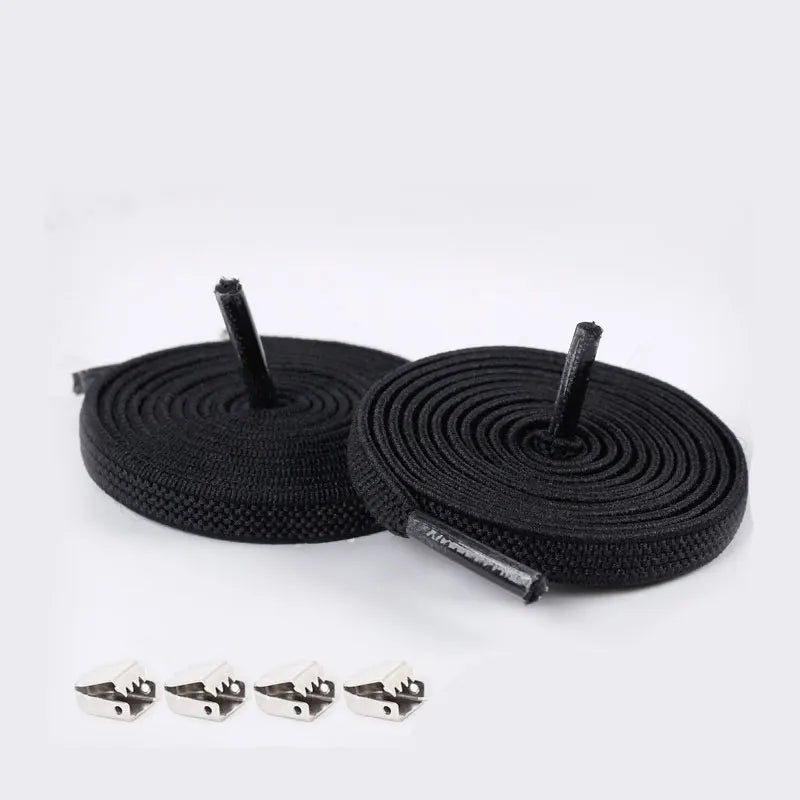 Elastische veters zonder knopen voor moeiteloze buitensneakers - Snelle en veilige pasvorm voor kinderen en volwassenen! Ideale luie veters voor iedereen!