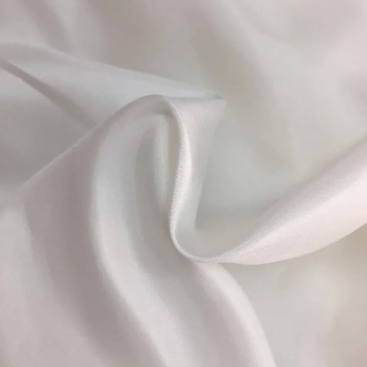 Natural White Undyed Silk Habutai Fabric 8 10 Momme Pure Mulberry Silk Lining for Dress Scarf DIY Painting Sewing